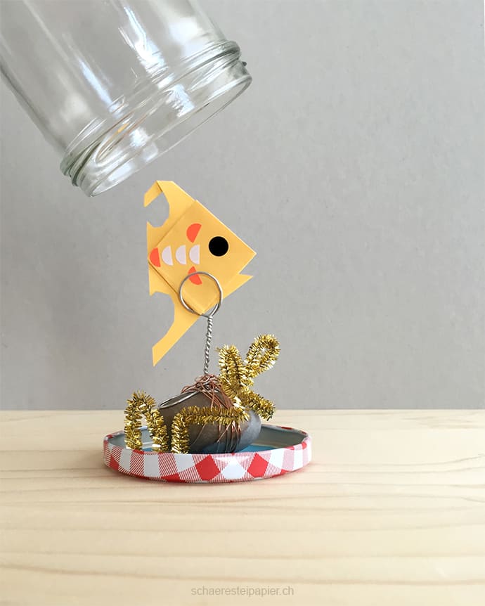 Wir basteln ein DIY Aquarium mit Euch! Hallo Bloggi