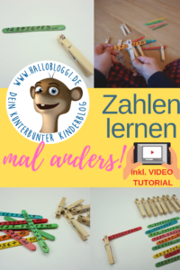 Hallobloggi Zahlen Lernen Diy Kinder Schule Hallo Bloggi